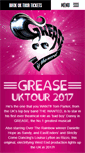 Mobile Screenshot of greasethemusical.co.uk